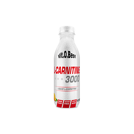 VIT.O.BEST LIQUID L-CARNITINE 3000 500ML. - SABOR: NARANJA - CAD.: 31/09/2018