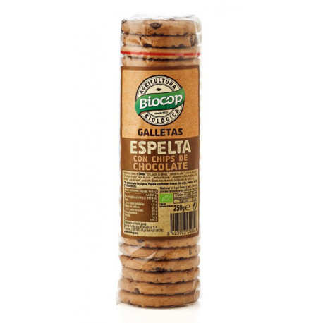 GALLETA ESPELTA CHOCO BIOCOP 250 G