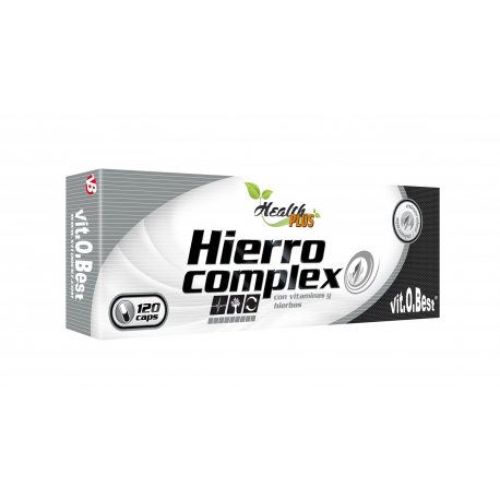 VIT.O.BEST HIERRO COMPLEX 120 CAPS.