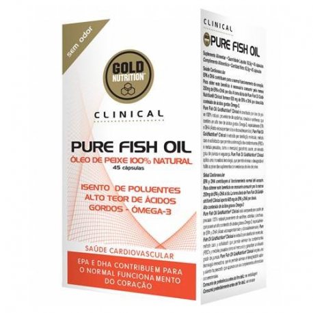 GOLDNUTRITION PURE FISH OIL 45 CAPS.