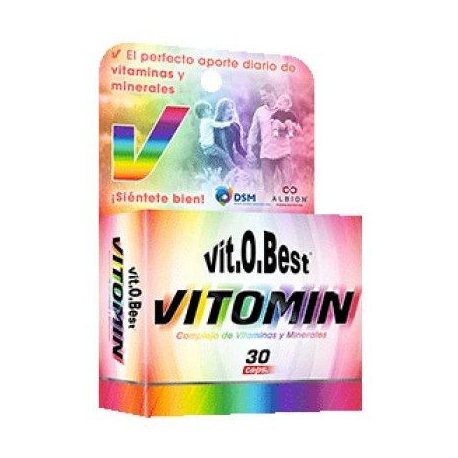 VIT.O.BEST VITOMIN 30 CAPS (VIT & MINERALES)