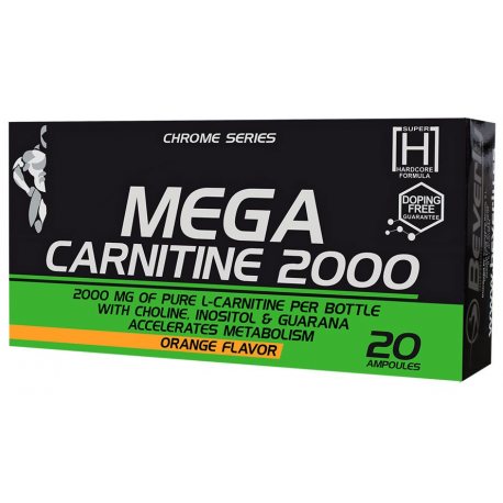 BEVERLY MEGA CARNITINE 2000 20 AMP.