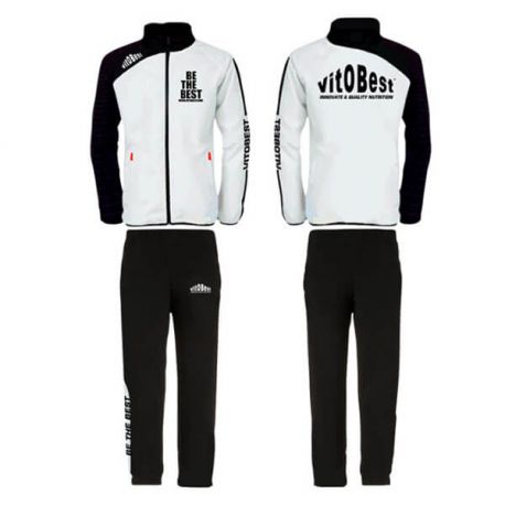 VIT.O.BEST CHANDAL BLANCO Y NEGRO