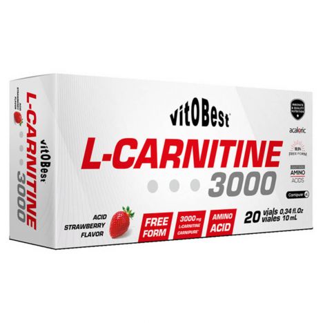 VIT.O.BEST L-CARNITINE 3000 - 20 VIALES 10ML