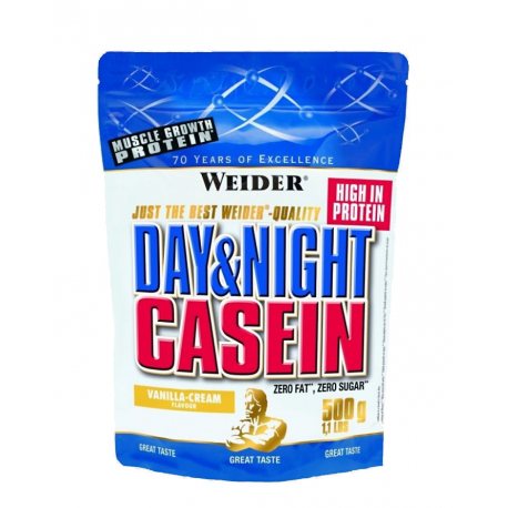 WEIDER DAY & NIGHT CASEIN 500G CAD: 07/2017